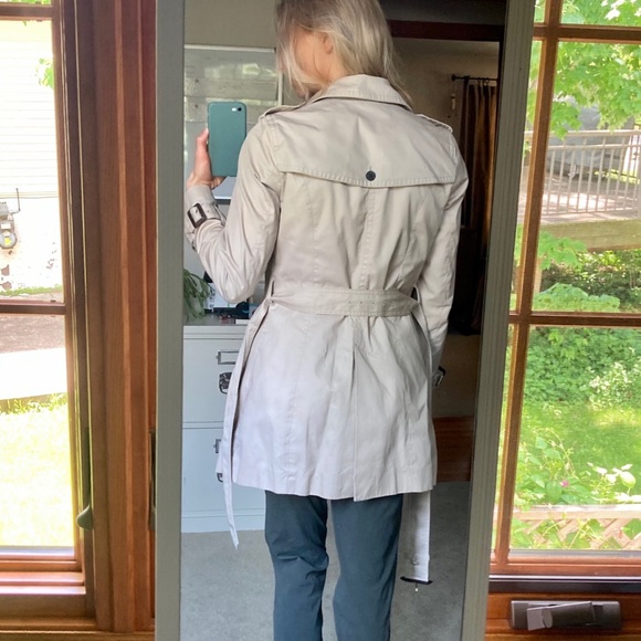 BANANA REPUBLIC | Trench Coat Khaki Size XS - Picture 5 of 6